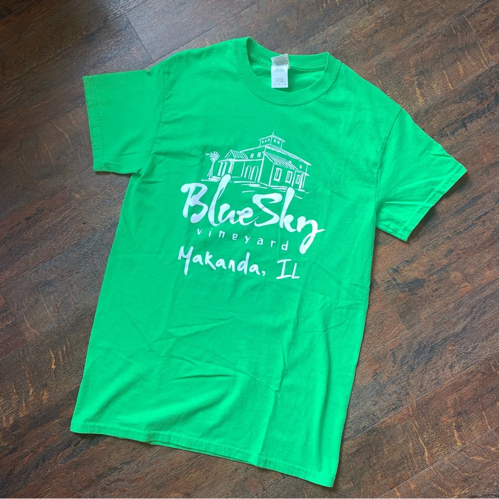 Blue Sky Vineyard T-Shirt by Gildan